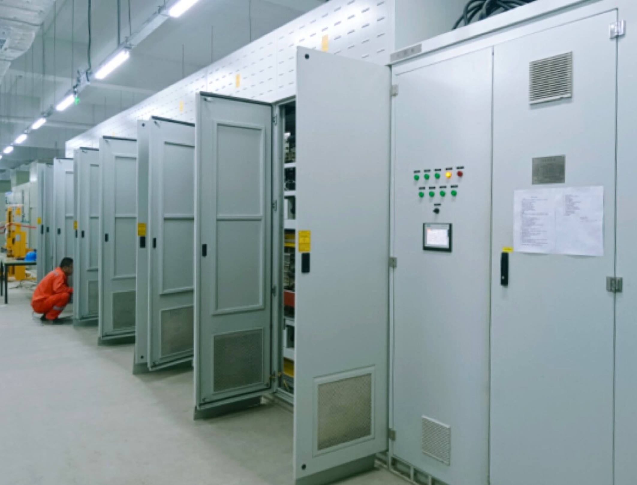 Figure 4. NC MV VFD On-Site